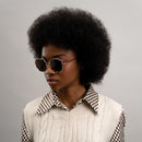 Lunettes de Soleil Kapten & Son Amsterdam Large Sand Tortoise Brown - PRECIOVS