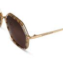Lunettes de Soleil Kapten & Son Amsterdam Edge Toffee Tortoise Brown - PRECIOVS