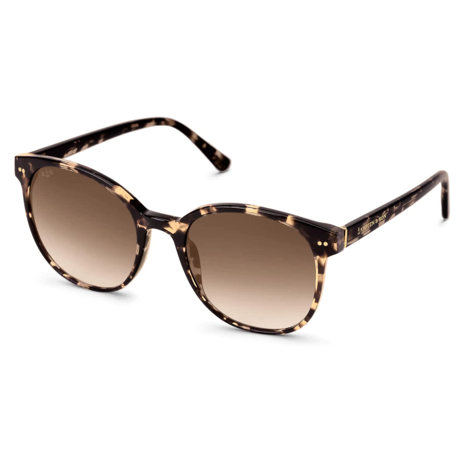 Lunettes de Soleil Kapten & Son Nairobi Crystal Tortoise Brown - PRECIOVS