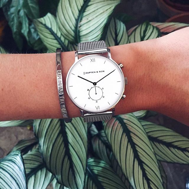 Montre Kapten & Son Heritage Silver Mesh - PRECIOVS