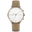 Montre Paul Hewitt Chrono Line White Sand Bronze Bracelet Tissu Desert - PRECIOVS