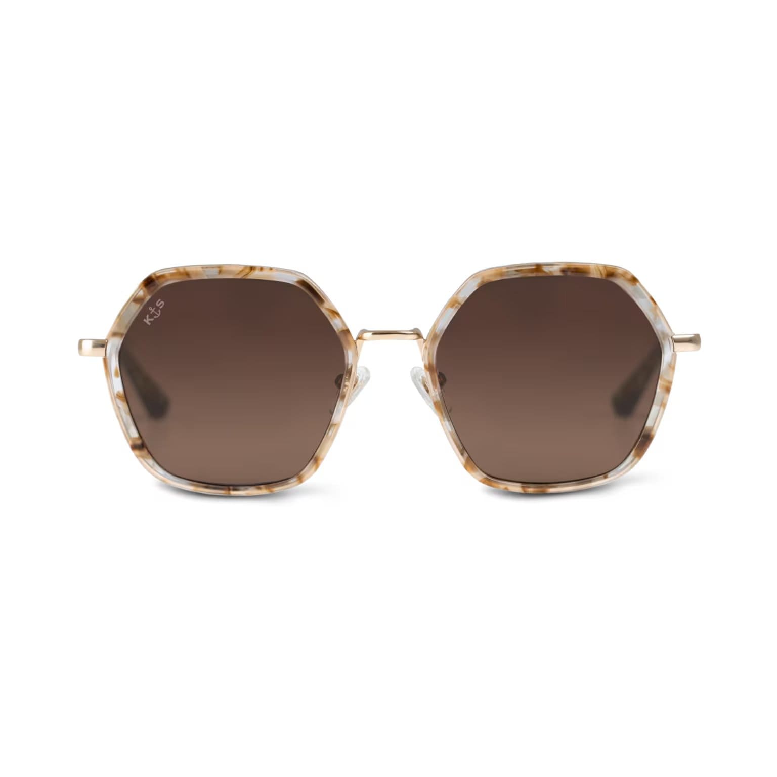 Lunettes de Soleil Kapten & Son Amsterdam Edge Toffee Tortoise Brown - PRECIOVS