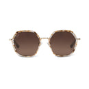 Lunettes de Soleil Kapten & Son Amsterdam Edge Toffee Tortoise Brown - PRECIOVS