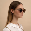 Lunettes de Soleil Kapten & Son Amsterdam Desert Speckled Brown - PRECIOVS
