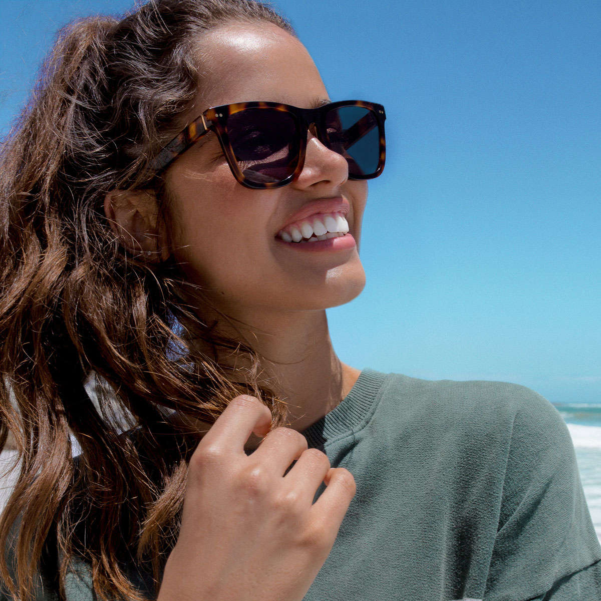 Lunettes de soleil Kapten & Son Malibu Tortoise Brown - PRECIOVS