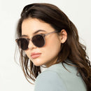 Lunettes de Soleil Kapten & Son Nairobi Transparent Hazel Brown - PRECIOVS
