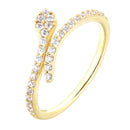 Bague I.Ma.Gi.N Jewels Ba snake white yellow - PRECIOVS