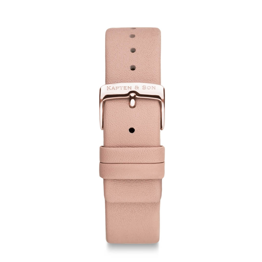Bracelet Cuir "Cherry Blossom" pour Montre Kapten & Son Chrono/Heritage - PRECIOVS