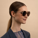 Lunettes de Soleil Kapten & Son Amsterdam Edge Toffee Tortoise Brown - PRECIOVS