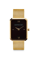 Montre Kapten & Son Grace Gold Black Mesh - PRECIOVS
