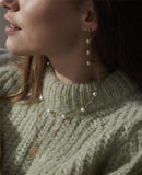 Collier Rosefield The Jane Liquid Multi Pearl Chocker Gold J176 - PRECIOVS