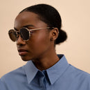 Lunettes de Soleil Kapten & Son Amsterdam Sand Tortoise Brown - PRECIOVS