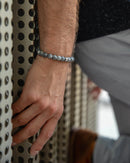 Bracelet Gemini Alpha Mat Grey - PRECIOVS