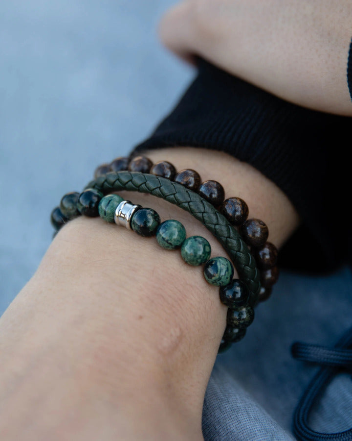 Bracelet Gemini Alpha Green - PRECIOVS