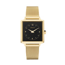 Montre Amalys Lise Mesh Gold/Black AMW-017 - PRECIOVS