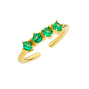 Bague MYA BAY Green Affection BA-229.G - PRECIOVS