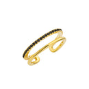 Bague MYA BAY Black Sensuality BA-256.G - PRECIOVS