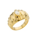 Bague MYA BAY White Stone Carrie BA-303.G