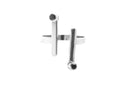 Bague ajustable MYA BAY Bague Sky Line, 2 pierres noires BA-38 S - PRECIOVS