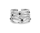 Bague MYA BAY Jungle - Noir BA-82.S - PRECIOVS