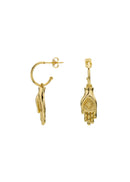 Boucles d'oreilles MYA BAY Main de protection BO-107.G - PRECIOVS