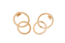 Boucles d'oreilles MYA BAY BO double cercle BO-14.G - PRECIOVS