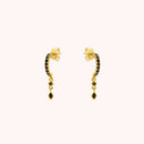 Boucles d'oreilles MYA BAY Black Gatsby BO-201.G - PRECIOVS