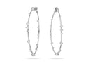 Boucles d'oreilles MYA BAY Hoops - Pierres blanches BO-23.S - PRECIOVS