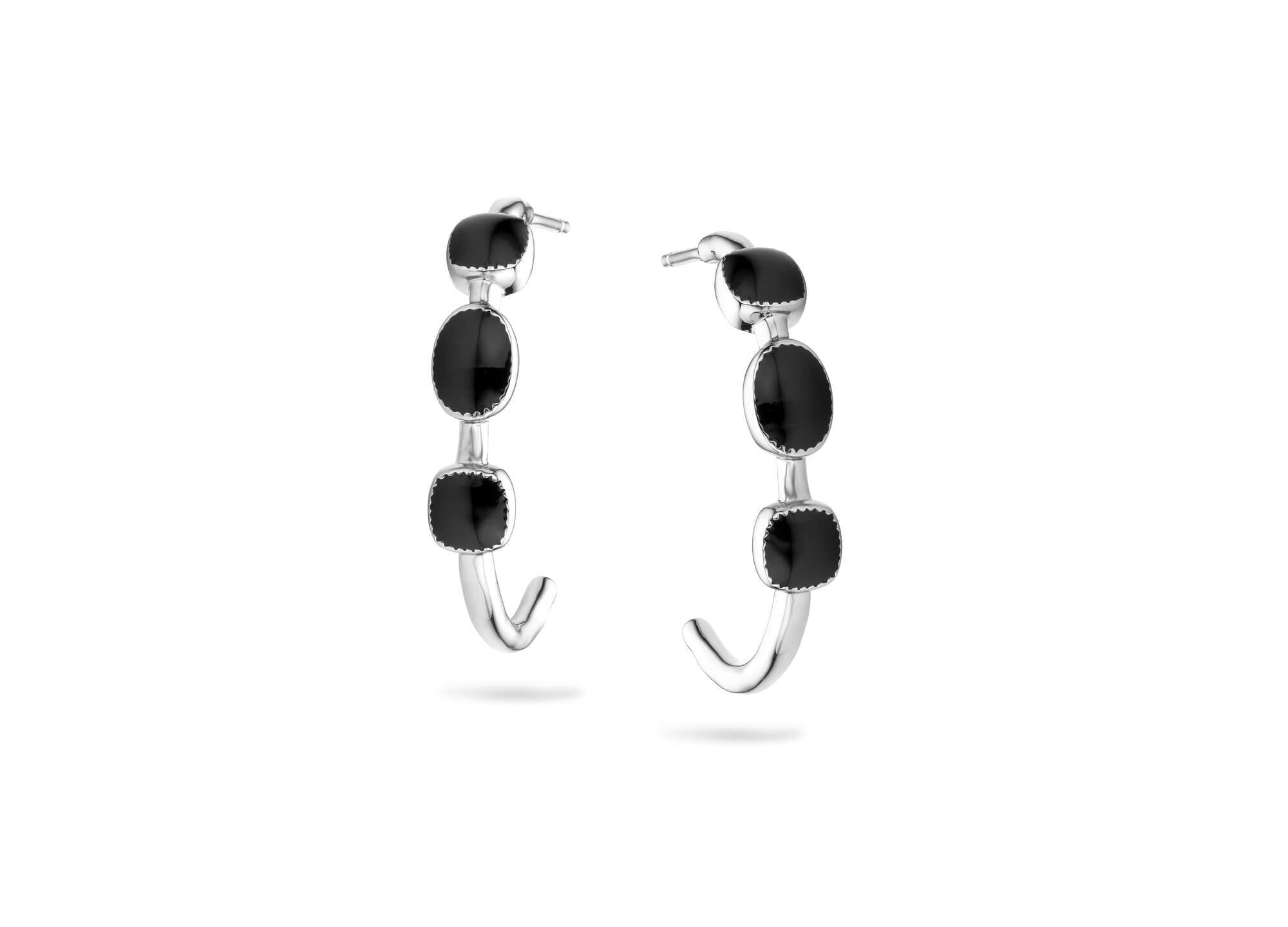 Boucles d'oreilles MYA BAY Zanzibar - Noir BO-28.S - PRECIOVS