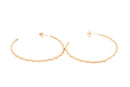 Boucles d'oreilles MYA BAY Grandes Créoles, pic BOC-03 P - PRECIOVS
