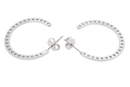 Boucles d'oreilles MYA BAY Petites créoles perforées BOC-08.S - PRECIOVS
