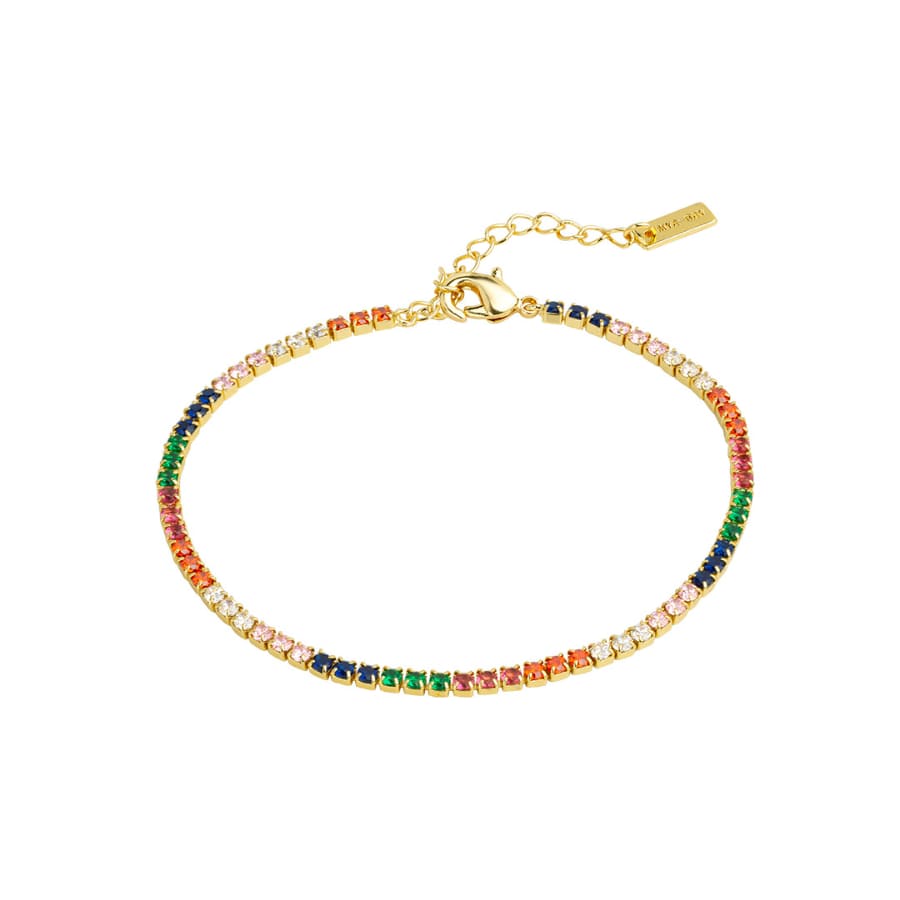 Bracelet MYA BAY Sweet Rainbow Tennis BR-303.G - PRECIOVS