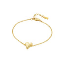 Bracelet MYA BAY Hammered Heart BR-307.G - PRECIOVS