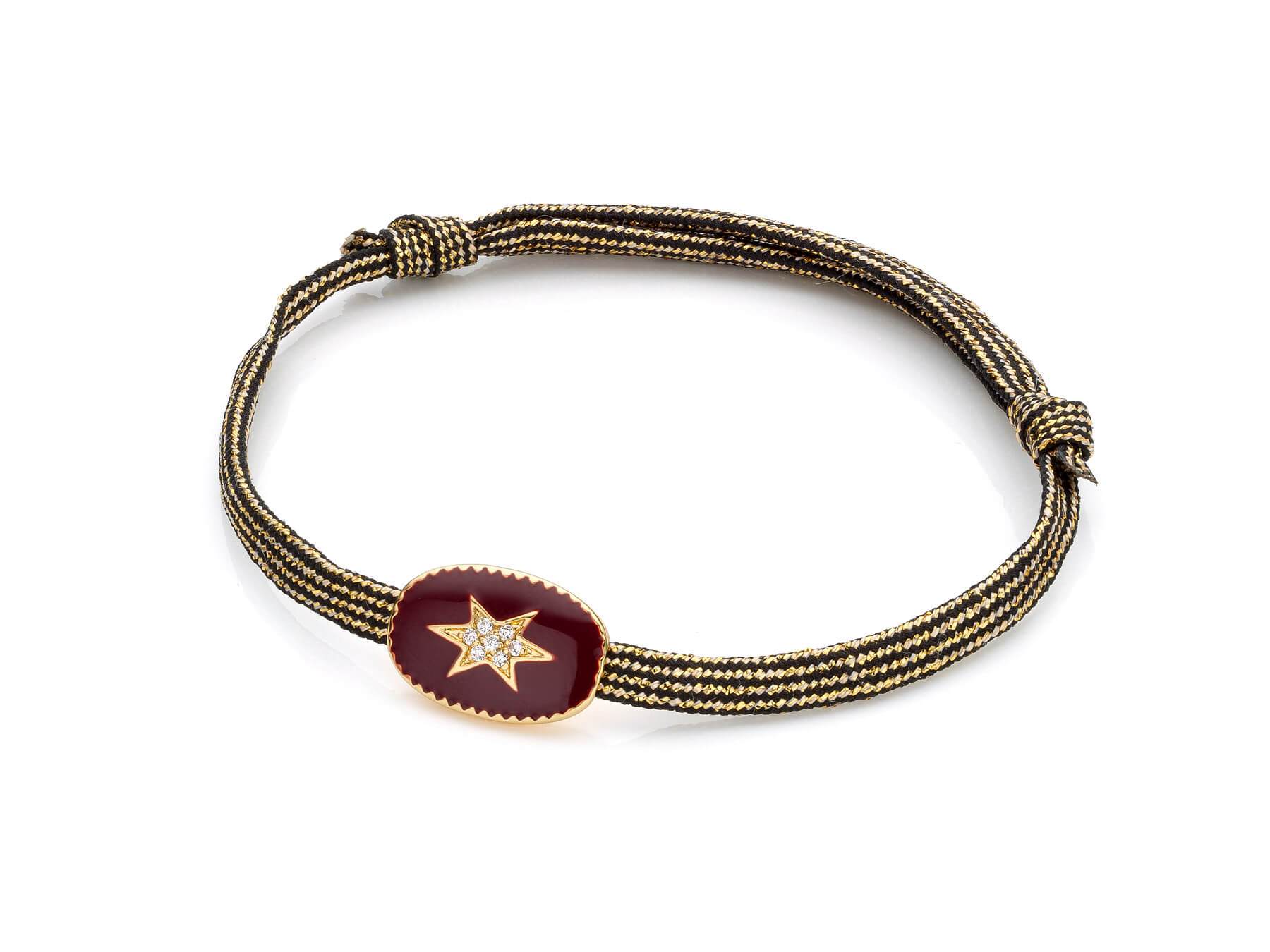 Bracelet MYA BAY Etoile du nord - Emaillée gris BR-71 - PRECIOVS