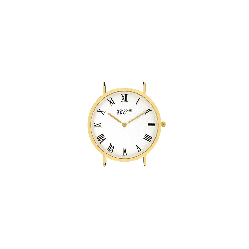 Boîtier de montre RICH GONE BROKE Baby Gold Marcel - PRECIOVS