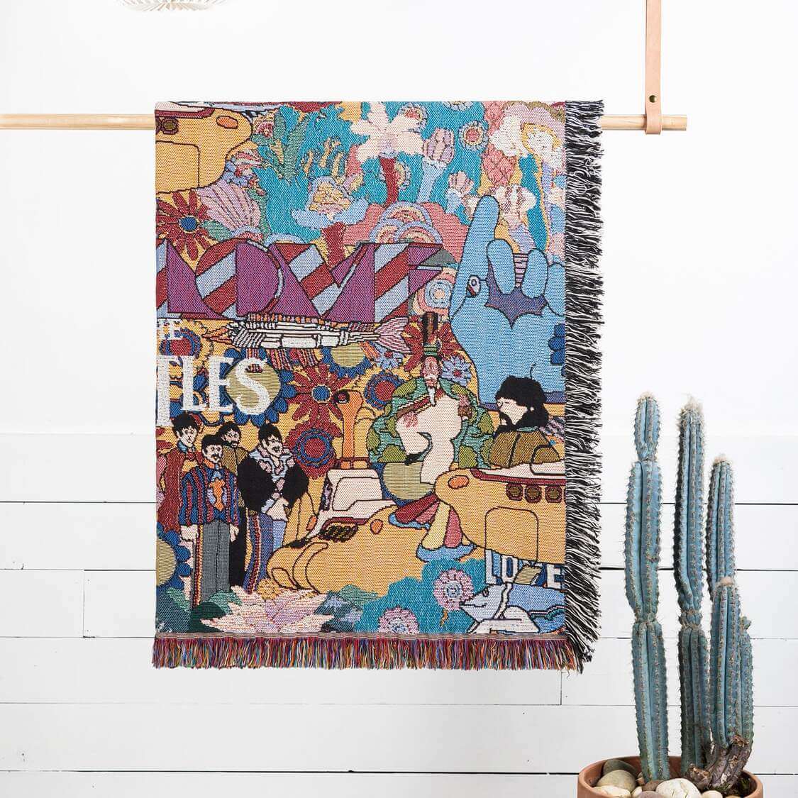 Couverture Slowtide x The Beatles Yellow Submarine Tapestry - PRECIOVS