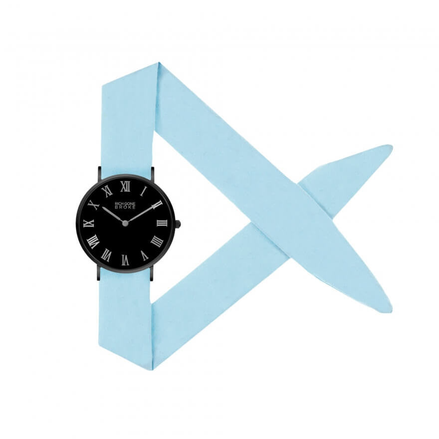 Montre RICH GONE BROKE Black Silver Marcel Saint Tropez - PRECIOVS