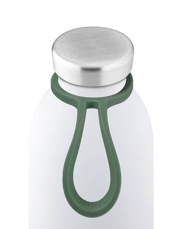 Poignée pour bouteille 24Bottles Bottle Tie Vert Clair - PRECIOVS