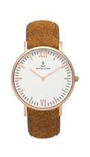 Montre Kapten & Son Brown Vintage Leather - PRECIOVS