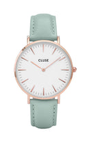 Montre CLUSE La Bohème Rose Gold White/Pastel Mint CL18021 - PRECIOVS