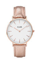 Montre CLUSE La Bohème Boho Chic Rose Gold White/Metallic CL18030 - PRECIOVS