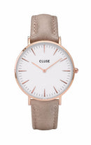 Montre CLUSE La Bohème Rose Gold White/Hazelnut CL18031 - PRECIOVS