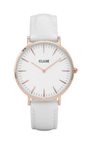 Montre La Bohème Rose Gold White/White CL18042 - PRECIOVS