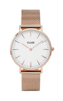 Montre CLUSE La Bohème Boho Chic Mesh Rose Gold CW0101201001 - PRECIOVS