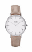 Montre CLUSE La Bohème Silver White/Hazelnut CL18234 - PRECIOVS