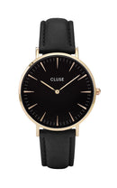 Montre CLUSE La Bohème Boho Chic Gold Black/Black CL18401 - PRECIOVS
