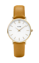 Montre CLUSE Minuit Gold White/Mustard CL30034 - PRECIOVS