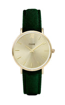 Montre CLUSE Minuit Gold Green Velvet CL30040 - PRECIOVS