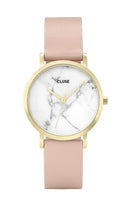 Montre CLUSE La Roche Petite Gold White Marble Nude CL40101 - PRECIOVS