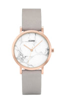Montre CLUSE La Roche Petite Rose Gold White Marble Grey CL40103 - PRECIOVS